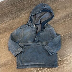 Boys Denim Hooded Jacket